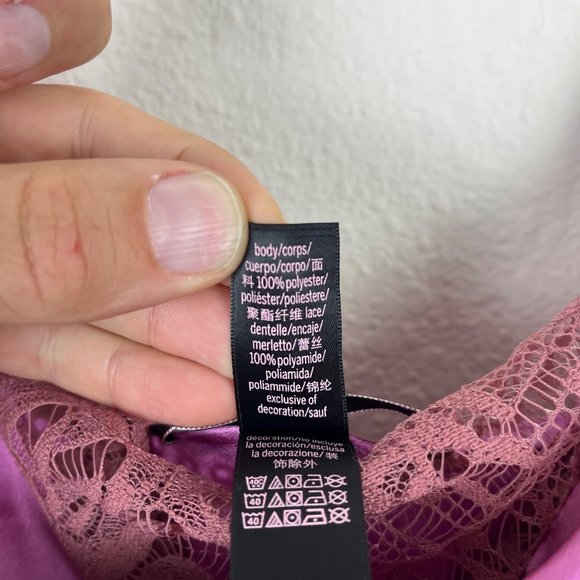 Victoria's Secret Fairy Drape Slit Satin Midi Dress - Picture 5 of 8